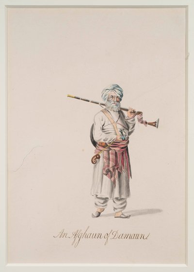 Afghaun z Damaun autorstwa Robert Melville Grindlay