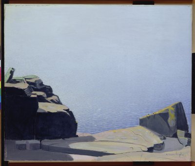 Spokojny dzień (olej na płótnie) autorstwa Robert Morson Hughes