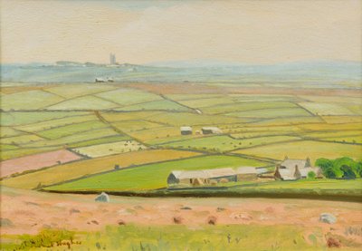 Zennor (olej na panelu) autorstwa Robert Morson Hughes