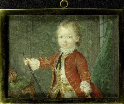 Wilhelm V (1748-1806), książę Orange-Nassau, jako dziecko autorstwa Robert Mussard