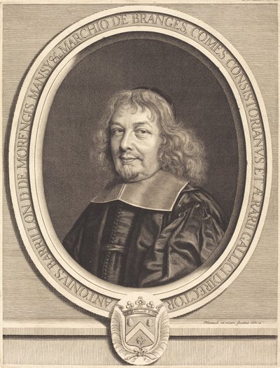 Antoine Barillon autorstwa Robert Nanteuil