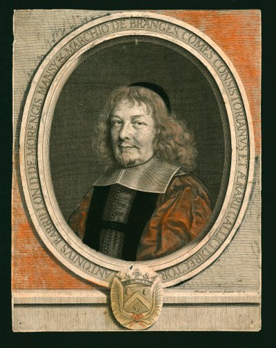 Antoine Barrillon de Morangis, ok. 1661. autorstwa Robert Nanteuil