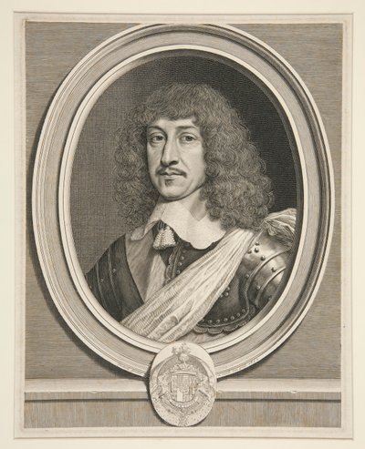 Bernard de Foix de la Valette, książę ?pernon (1592-1661) autorstwa Robert Nanteuil