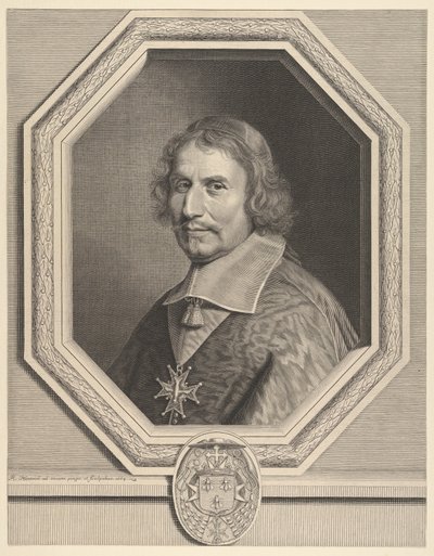 Kardynał Antonio Barberini, 1664. autorstwa Robert Nanteuil