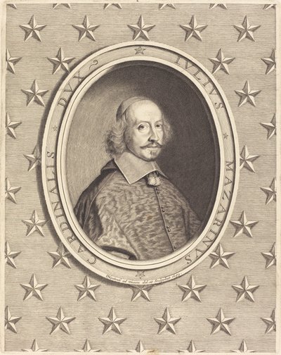 Kardynał Jules Mazarin autorstwa Robert Nanteuil