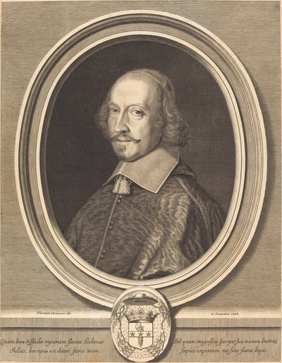 Kardynał Jules Mazarin autorstwa Robert Nanteuil