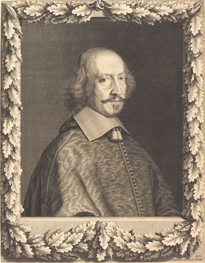 Kardynał Jules Mazarin autorstwa Robert Nanteuil