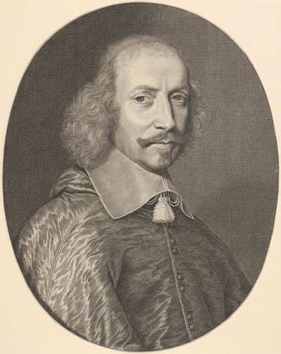 Kardynał Jules Mazarin, 1655. autorstwa Robert Nanteuil