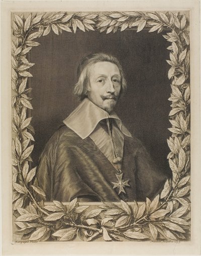 kardynał Richelieu autorstwa Robert Nanteuil