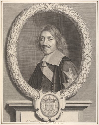 Kanclerz Le Tellier, XVII wiek. autorstwa Robert Nanteuil