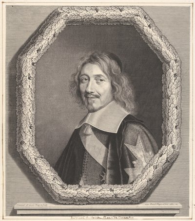 Kanclerz Michel IV Le Tellier, 1661. autorstwa Robert Nanteuil