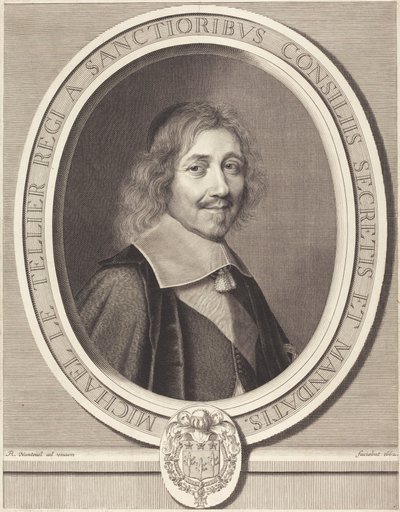 Kanclerz Michel Le Tellier autorstwa Robert Nanteuil