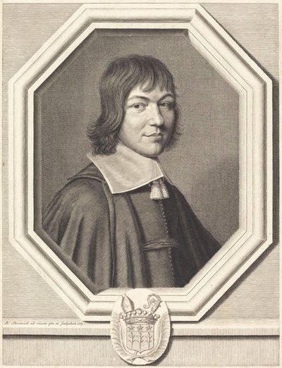 Charles Maurice Le Tellier autorstwa Robert Nanteuil
