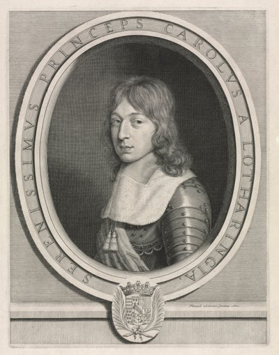 Karol V, książę Lotaryngii, 1660. autorstwa Robert Nanteuil