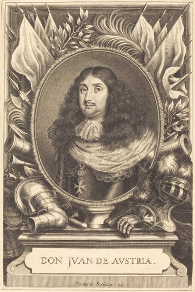 Don Juan z Austrii autorstwa Robert Nanteuil