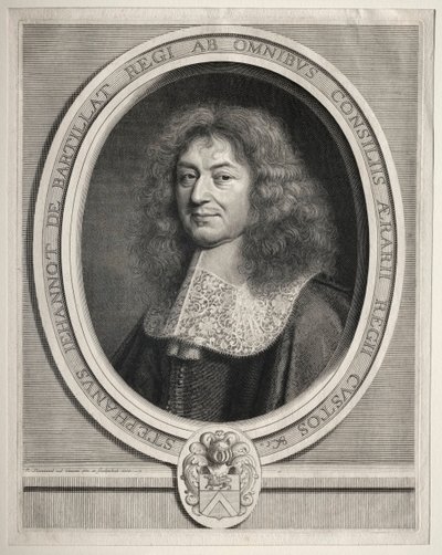 Etienne Jehannot de Bartillat autorstwa Robert Nanteuil
