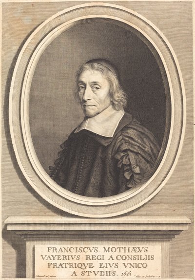 Francois de la Mothe Le Vayer autorstwa Robert Nanteuil