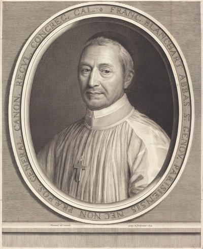 Françoise Blanchard autorstwa Robert Nanteuil