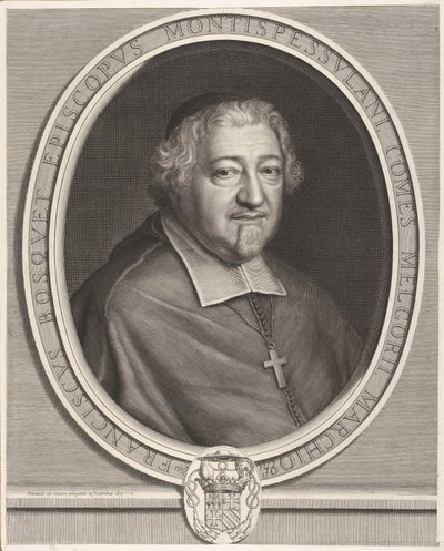 Francois Bosquet, 1671. autorstwa Robert Nanteuil