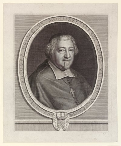 François Bosquet, biskup Montpellier (biskup Montpellier) autorstwa Robert Nanteuil