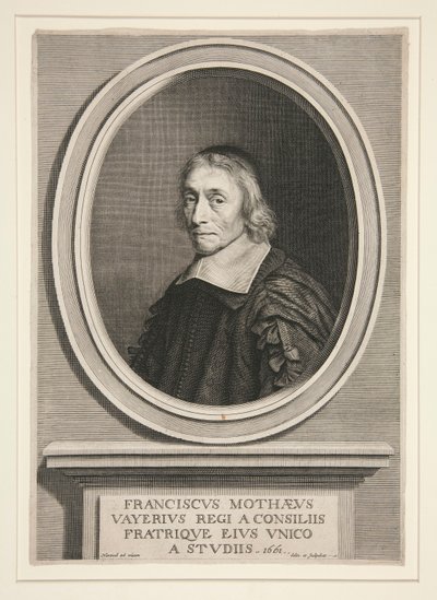 François de la Mothe-Le Vayer, doradca autorstwa Robert Nanteuil