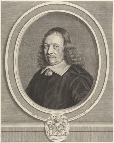 Gilles Blondeau, 1653. autorstwa Robert Nanteuil
