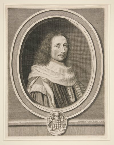 Guillaume de Lamoignon, markiz Baville autorstwa Robert Nanteuil
