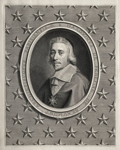 Hardouin de Perefixe de Beaumont, 1665. autorstwa Robert Nanteuil