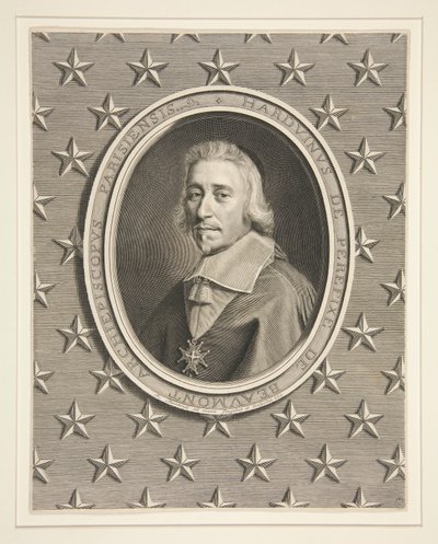 Hardouin de P?r?fixe de Beaumont, arcybiskup Paryża (arcybiskup Paryża) (1605-1671) autorstwa Robert Nanteuil