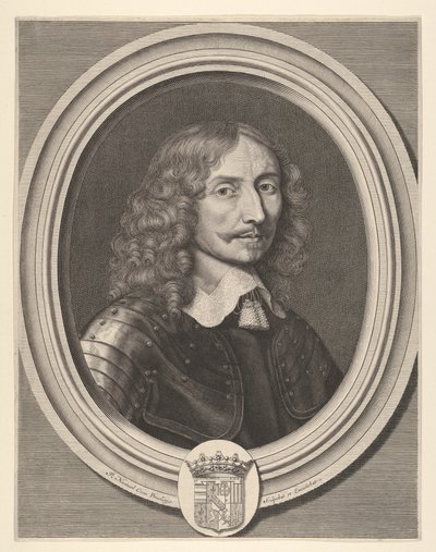 Henryk II Lotaryngii, markiz Mouy, ca. 1651. autorstwa Robert Nanteuil