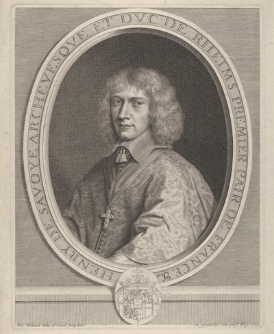 Henryk II Sewilli, ca. 1651. autorstwa Robert Nanteuil