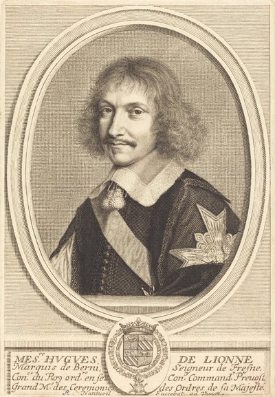 Hugues de Lionne autorstwa Robert Nanteuil