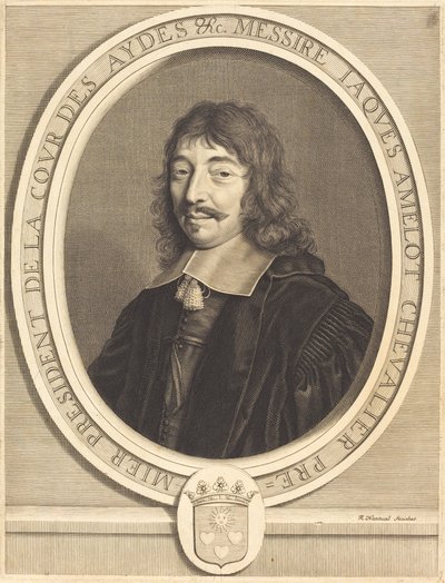 Jacques Amelot autorstwa Robert Nanteuil