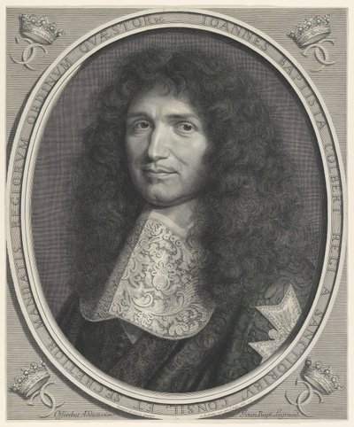 Jean Baptiste Colbert (1619-1683) autorstwa Robert Nanteuil