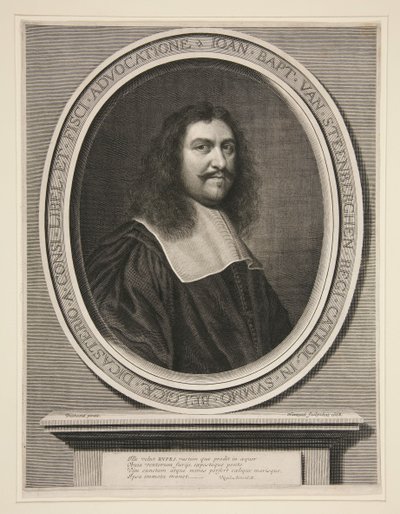 Jean Baptiste van Steenberghen, doradca króla w Radzie Flandrii autorstwa Robert Nanteuil