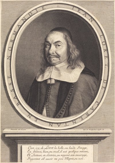 Jean Loret autorstwa Robert Nanteuil