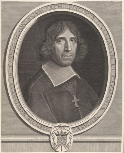Jean de Montpezat de Carbon, ca. 1673. autorstwa Robert Nanteuil