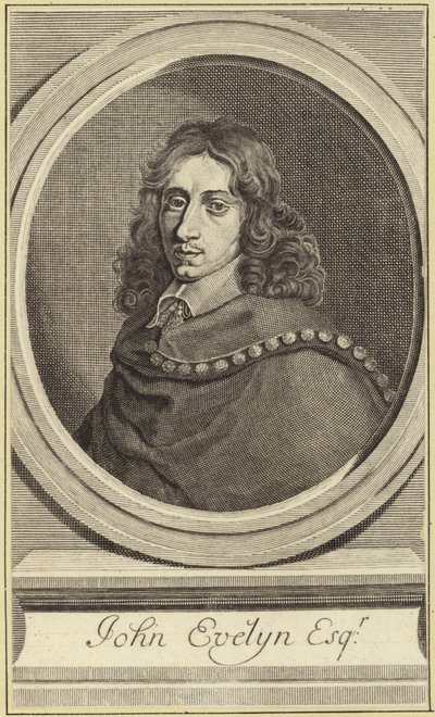 John Evelyn autorstwa Robert Nanteuil
