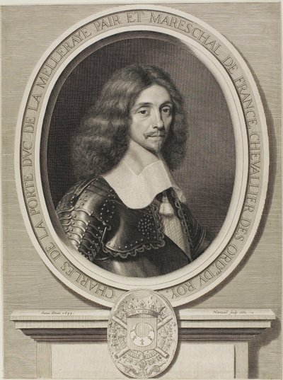 Marszałek de la Meilleraye autorstwa Robert Nanteuil