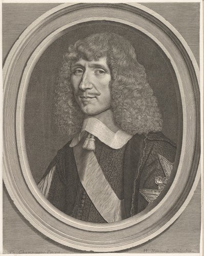 Léon-Bouthillier, hrabia Chavigny, 1651. autorstwa Robert Nanteuil