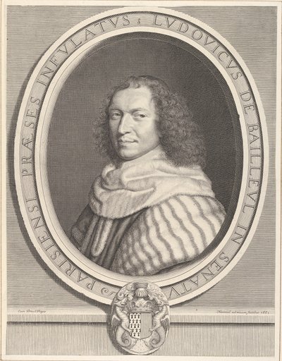 Ludwik Dominique de Bailleul, 1660. autorstwa Robert Nanteuil