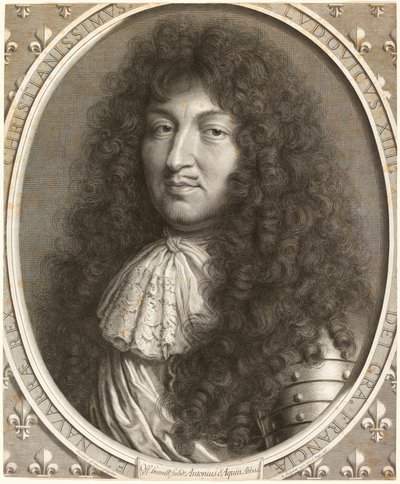 Ludwik XIV autorstwa Robert Nanteuil