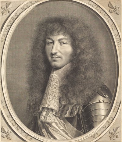 Ludwik XIV autorstwa Robert Nanteuil