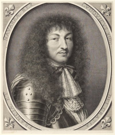Ludwik XIV autorstwa Robert Nanteuil