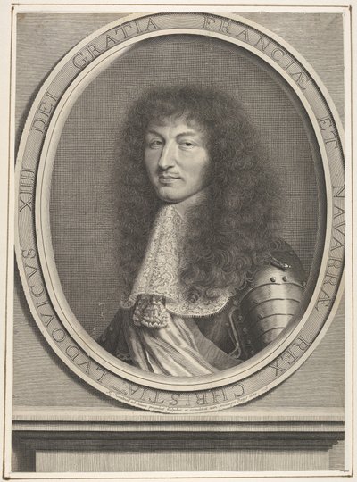 Ludwik XIV, 1667. autorstwa Robert Nanteuil