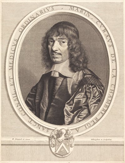Marin Cureau de la Chambre autorstwa Robert Nanteuil