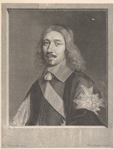 Michel IV Le Tellier Kanclerz, 1653. autorstwa Robert Nanteuil