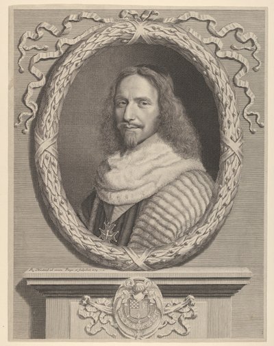 Nicolas Potier de Novion autorstwa Robert Nanteuil