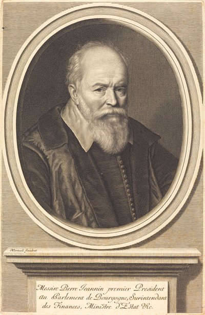 Pierre Jeannin autorstwa Robert Nanteuil