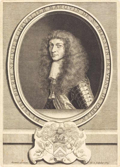 Pierre Seguier, markiz de Saint-Brisson autorstwa Robert Nanteuil